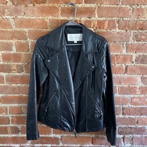Jessica Simpson Faux-Leather Jacket